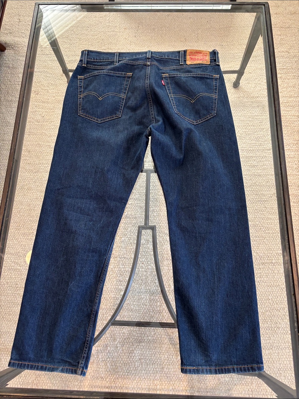 Levi's Men's Indigo Straight Jeans 38/30